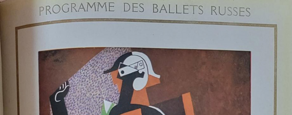バレエ＆ダンスの話 #21（3日間のアーカイヴ付配信）/ プログラムで旅するバレエ・リュスのいた世界　～バレエ・リュスの1917年公式プログラム全頁をご覧いただきます～